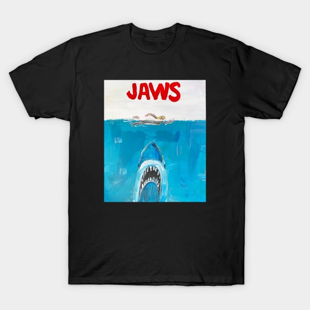 Jaws T-Shirt by ElSantosWorld